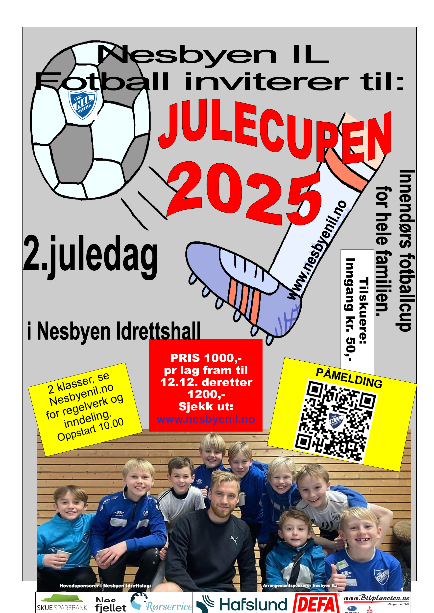 Julecup fotball